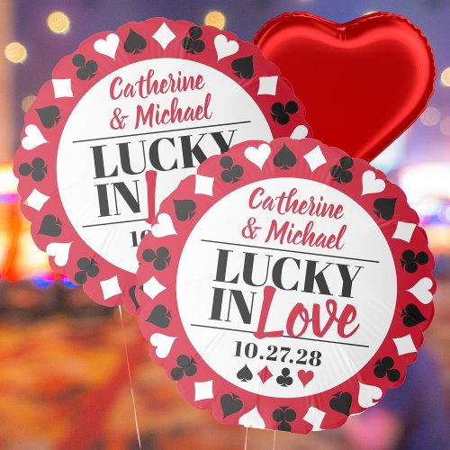 Las Vegas Casino Wedding Anniversary Balloon