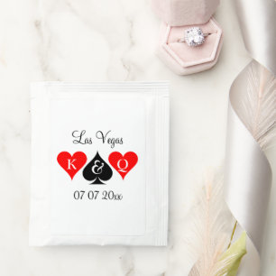 Las Vegas casino wedding Nevada destination custom Tea Bag Drink Mix