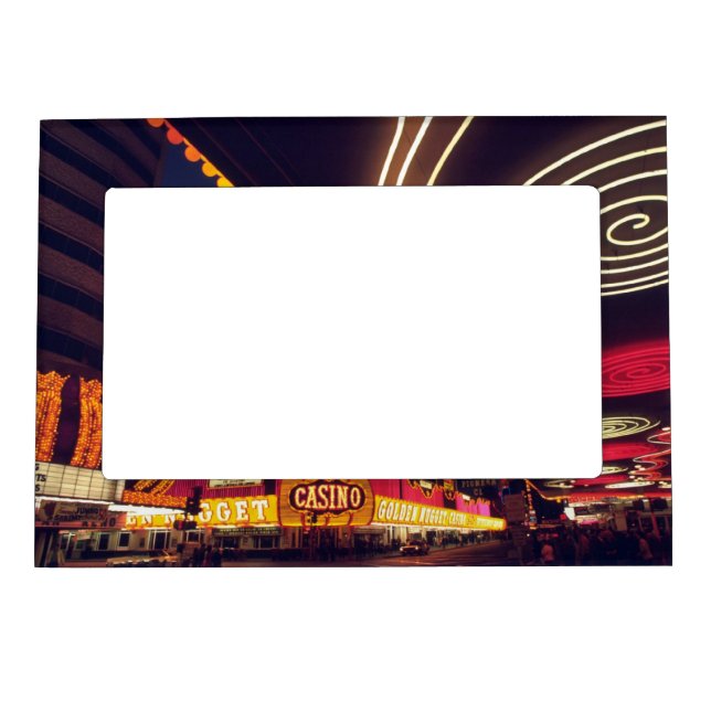 Las Vegas Casinos Magnetic Picture Frame (Front)