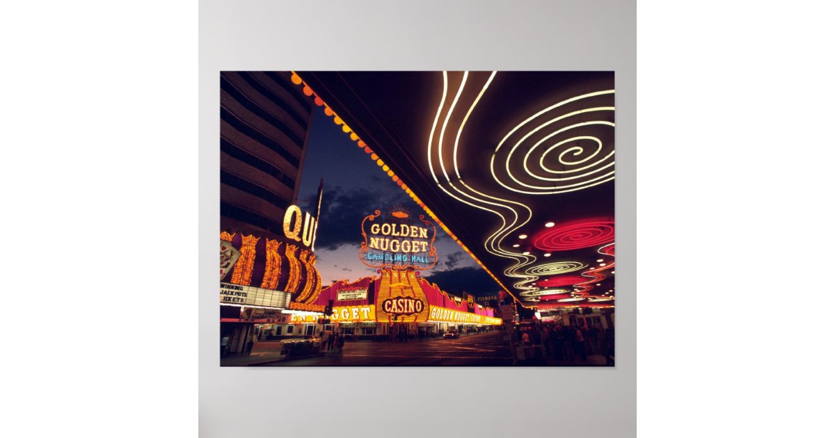 Las Vegas Casinos Poster | Zazzle