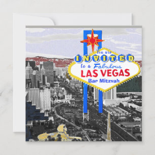Las Vegas Celebration Invitation personalized sign