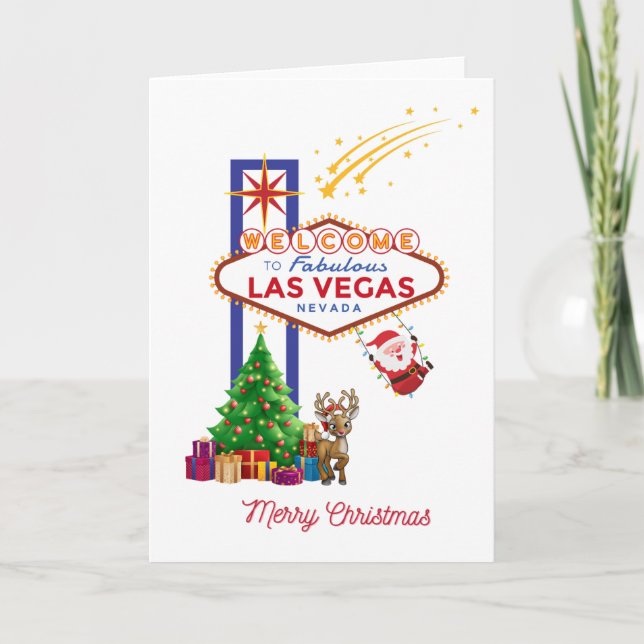 Las Vegas Christmas Card (Front)