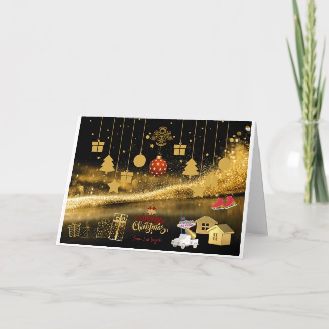 Las Vegas Christmas Card (Front)