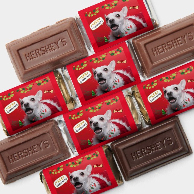 Las Vegas Christmas Chihuahua Hershey's Miniatures (Assorted)
