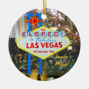 Las Vegas Christmas Ornament