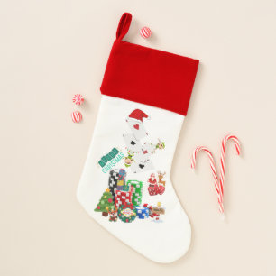 Las Vegas Christmas Poker Stocking