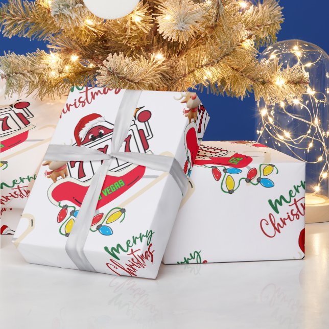 Las Vegas Christmas Wrapping paper (Holidays)