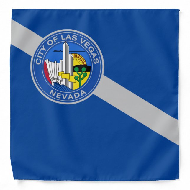 Las Vegas City flag Bandana (Front)