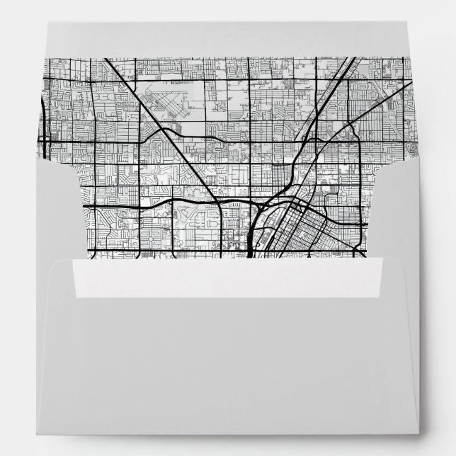 Las Vegas City Map Envelope (Back (Bottom))