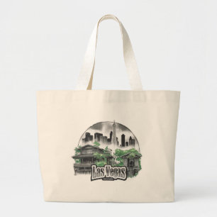 Las Vegas City Nevada USA Large Tote Bag