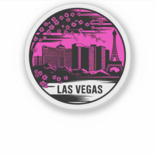 Las Vegas City Nevada USA Sticker