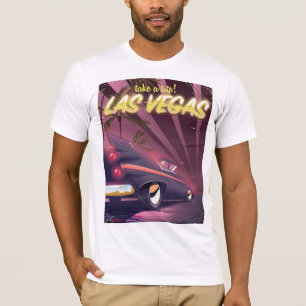 Las Vegas Classic car travel poster T-Shirt