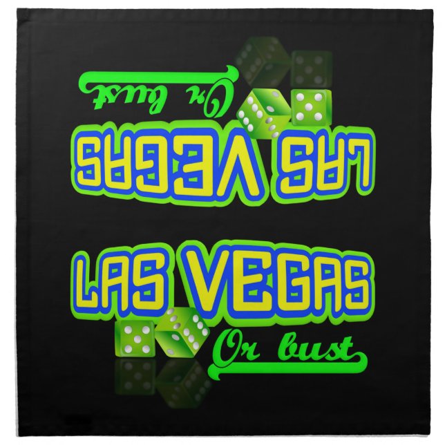 Las Vegas cloth napkins (Front)