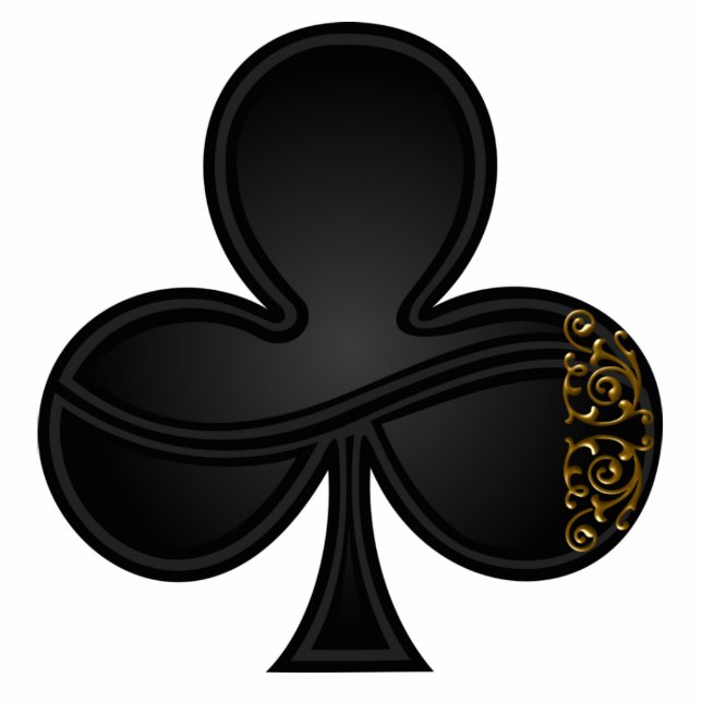 Las Vegas Club Shape Ornament (Front)