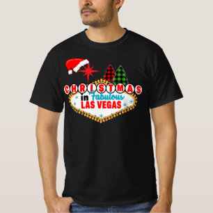 Las Vegas Colorful Christmas T-Shirt