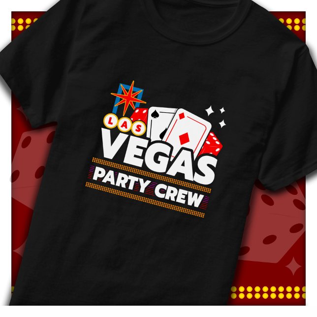 Las Vegas Crew Party Squad Vegas Trip Las Vegas T-Shirt (Creator Uploaded)