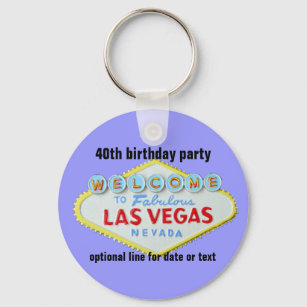 Las Vegas Welcome Sign - Acrylic Key Chain