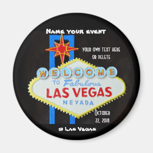Las Vegas Custom Event Magnet