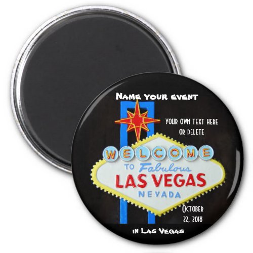 Las Vegas Custom Event Magnet