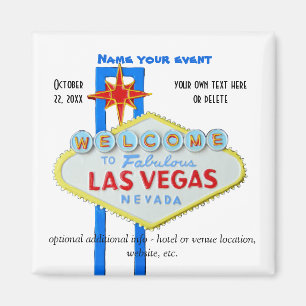 Las Vegas Custom Event Magnet