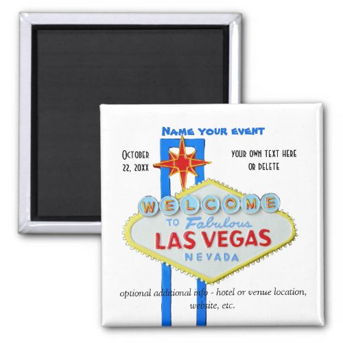 Las Vegas Custom Event Magnet