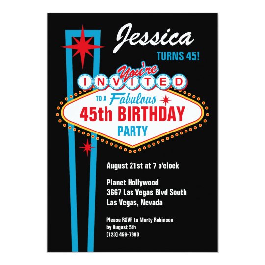 Custom Invitations Las Vegas 2