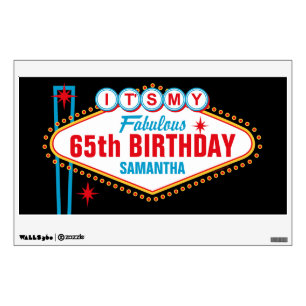 Las Vegas Custom It's My Wall Sticker