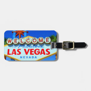 Las Vegas Customized Luggage Tag
