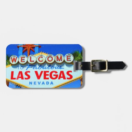 Las Vegas Customized Luggage Tag