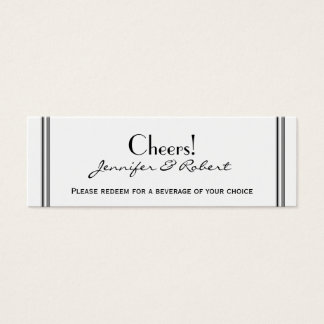 Las Vegas Destination Wedding Drink Ticket