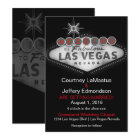 Las Vegas Destination Wedding Invitation