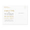 Las Vegas Destination Wedding Save the Date