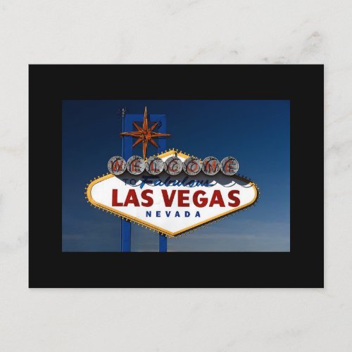 Las Vegas Destination Wedding Save The Dates Annou Announcement Postcard