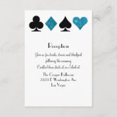 Destiny Las Vegas Casino Party Faux Gold Glitter Invitation, Zazzle