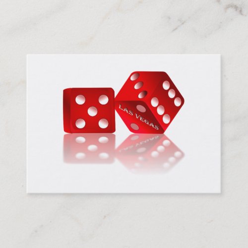Las Vegas Dice Business Cards