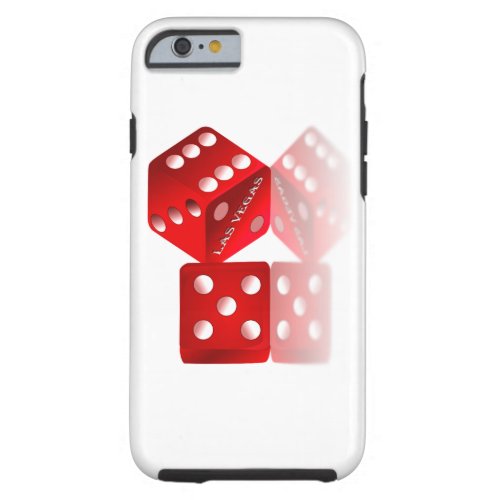 Las Vegas Dice Tough iPhone 6 Case