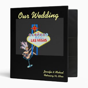 Las Vegas Eloped 3 Ring Binder