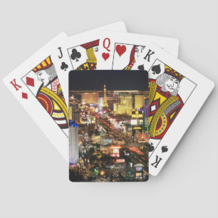 Las Vegas Evening Skyline Playing Cards