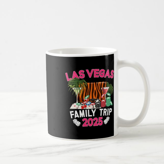 Las Vegas Family Trip 2025 Family Vacation Las Veg Coffee Mug (Right)