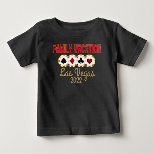 Las Vegas Family Vacation Group Matching  Baby T-Shirt