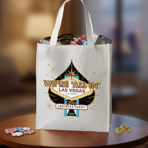 Las Vegas Family Vacation ID1319 Grocery Bag