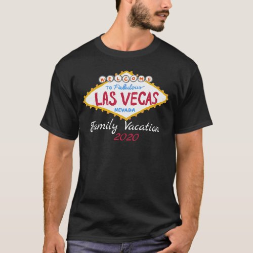 Las Vegas Family Vacation Matching Group Outfit T_Shirt