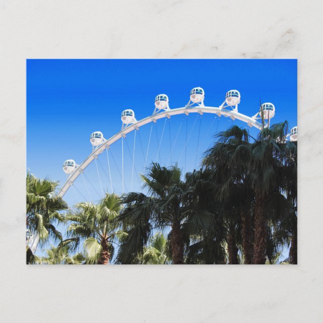 Las Vegas Ferris Wheel 2 Postcard (Front)