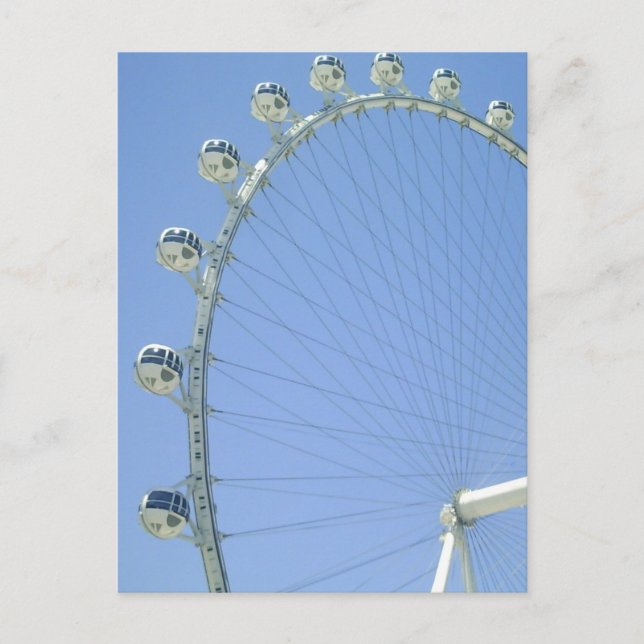 Las Vegas Ferris Wheel Postcard (Front)
