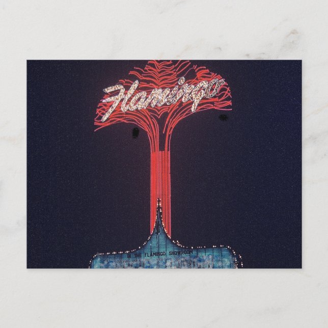 Las Vegas Flamingo Hotel Postcard (Front)