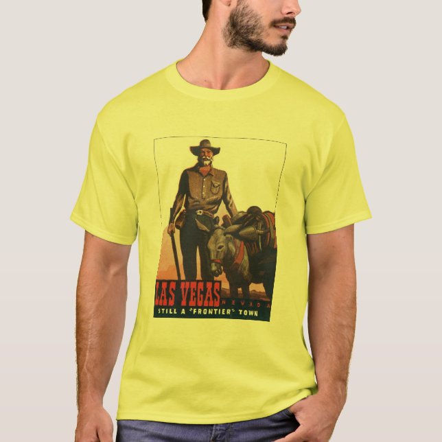 Las Vegas Frontier Town T-Shirt (Front)