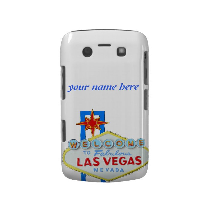 Las Vegas Gambler Welcome Sign Blackberry Bold Covers