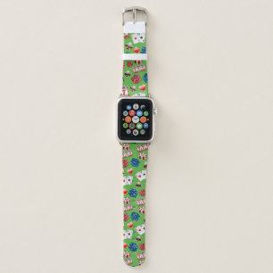 Las Vegas Gambling Casino Pattern Apple Watch Band