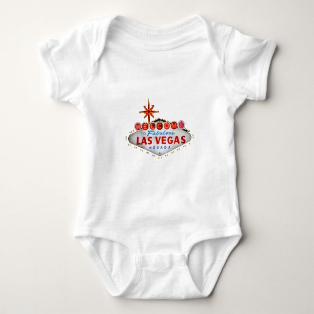 Las Vegas Gifts Baby Bodysuit (Front)