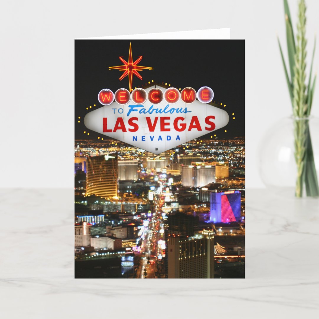Las Vegas Gifts Card Zazzle